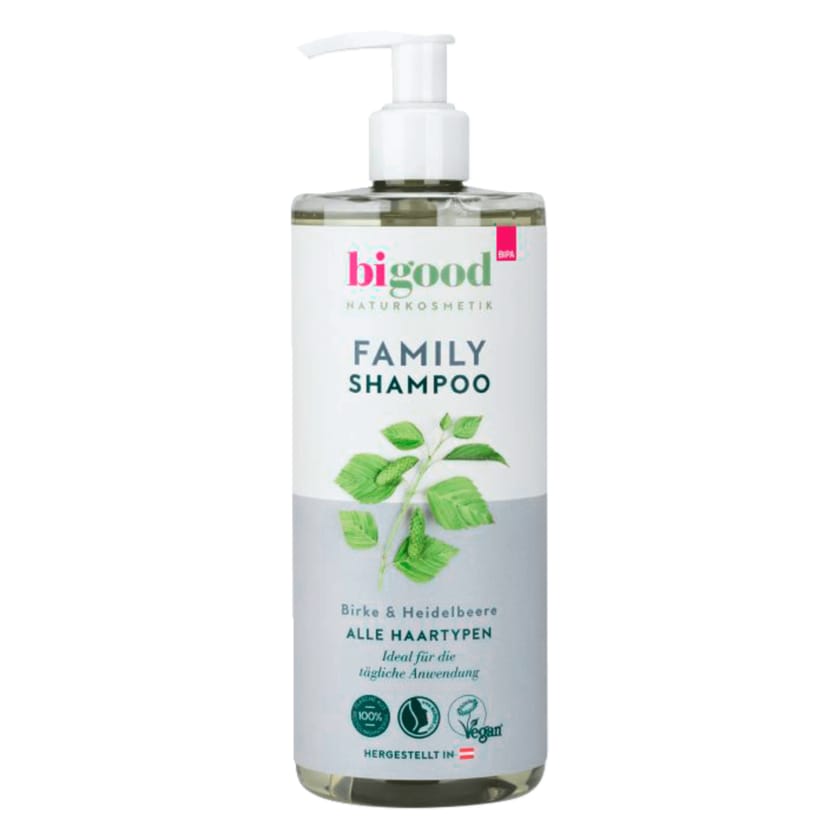 bi good Family Shampoo Birke & Heidelbeere 500ml